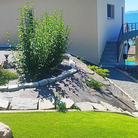 Chambre Vue Lac Av Piscine Prunières エクステリア 写真
