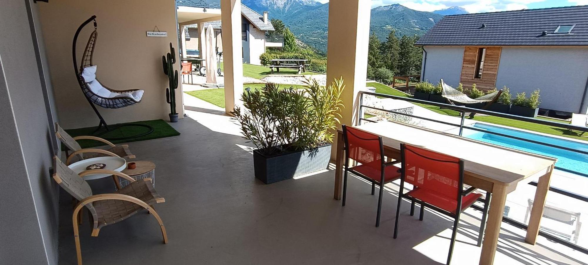 Chambre Vue Lac Av Piscine Prunières エクステリア 写真